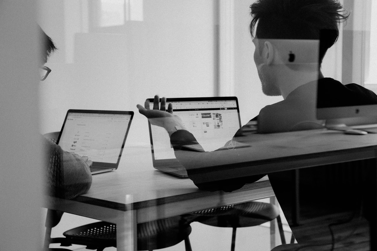 Person at desk working with focus representing cannabis for ADHD management in Australia