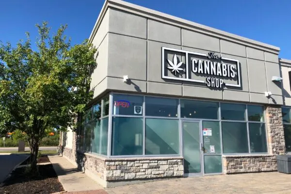 The Cannabis Shop storefront