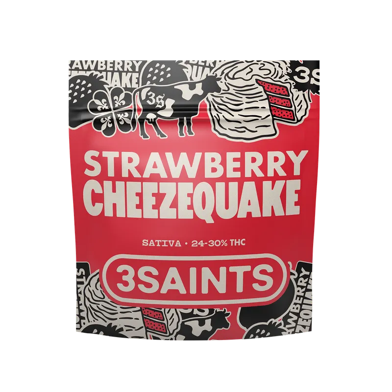 3Saints Strawberry Cheezequake — Flower