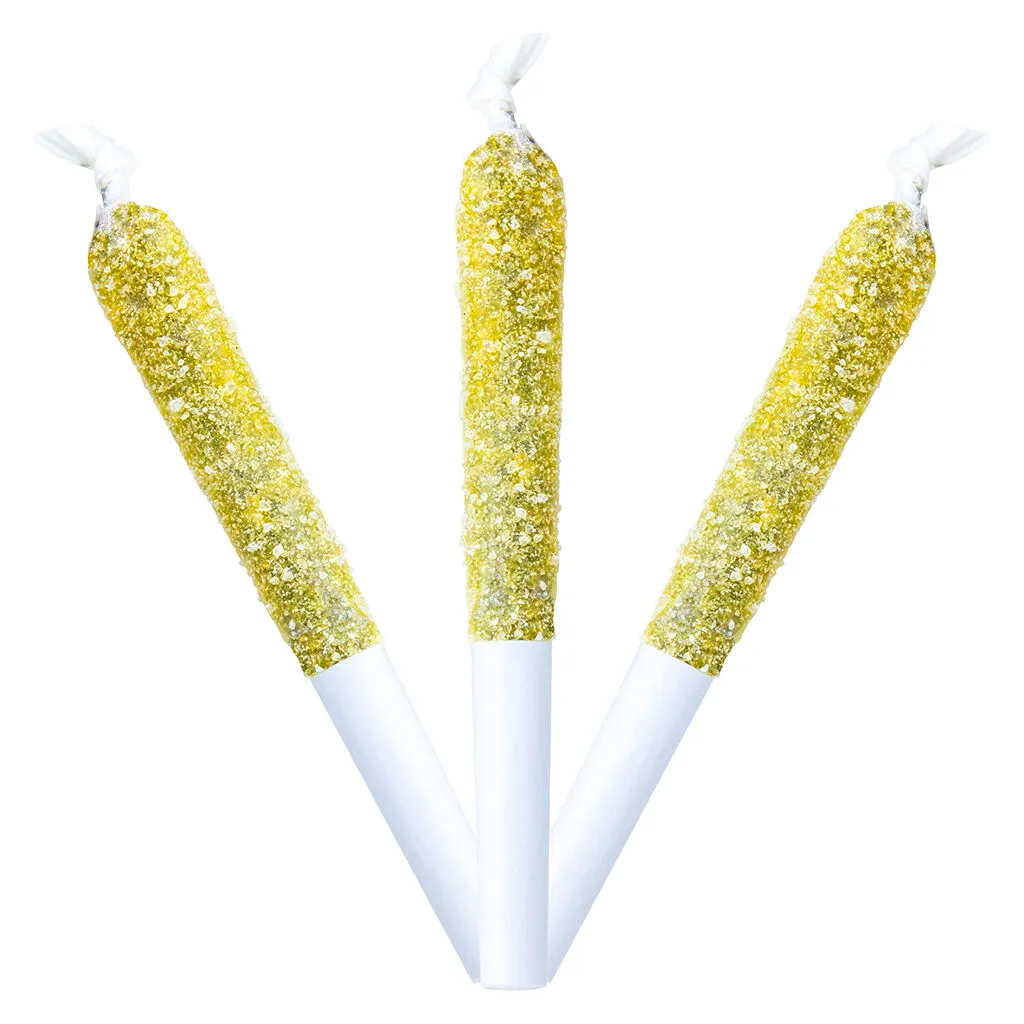 Adults Only Missionary Mango NSFW Diamond Coated Infused Pre-Roll - Indica - 3x0.5g — Pre-Rolls