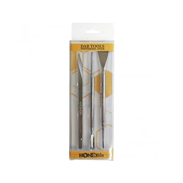 AFG Distribution Canada HoneyStick Stainless Steel Dab Tools - Set of 3 — Accessories