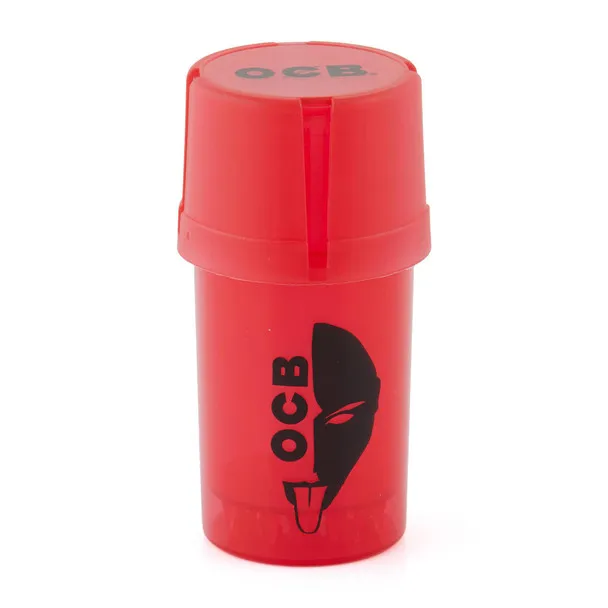 AFG Distribution Canada OCB 40mm 2in1 Stash Grinder - Assorted Colours — Accessories