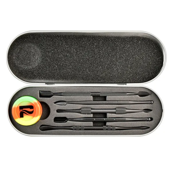 AFG Distribution Canada Pulsar 6-Piece Dab Tool Kit and Case - Matte Black — Accessories