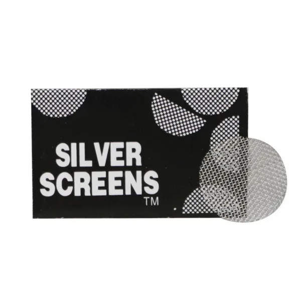 AFG Distribution Canada Silver Pipe Screens - 5 Pack — Accessories