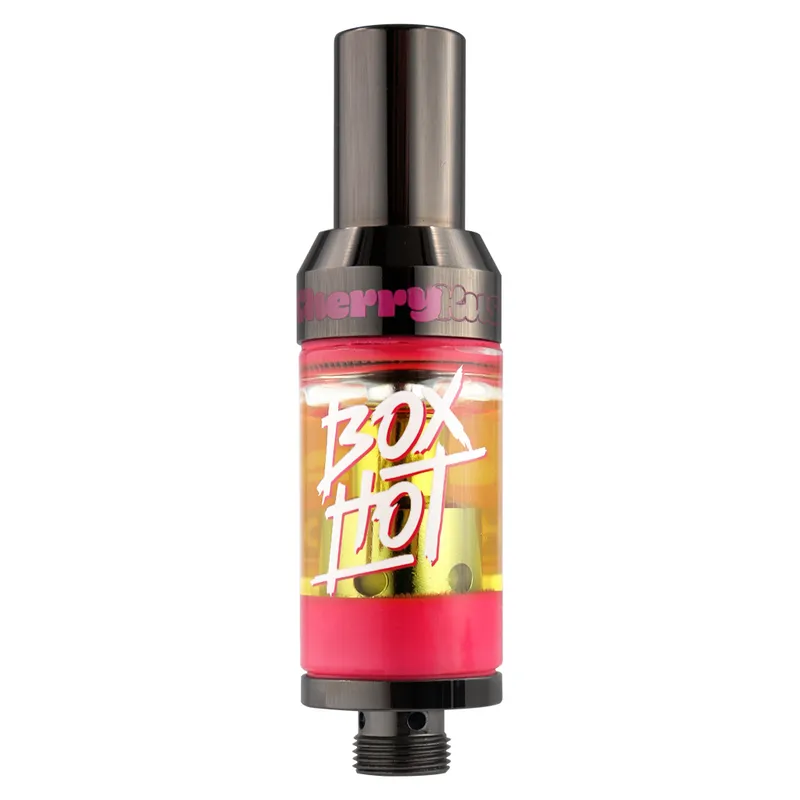 BOXHOT 1000 - Cherry Kush 510 Thread Cartridge Indica - 1.2g — Vaporizers