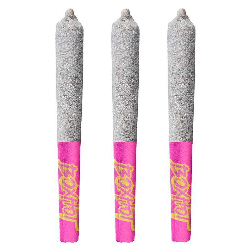 BOXHOT Diamond Doobies Deluxe - Ruby Rush Infused Pre-Roll - Sativa - 3x0.5g — Pre-Rolls