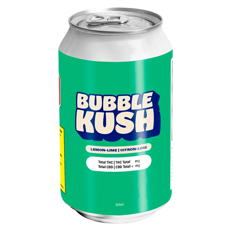 Bubble Kush Lemon Lime Soda — image 2 of 2