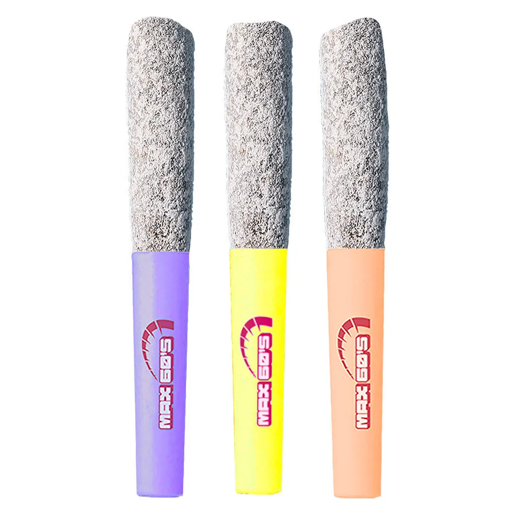 Chillbilly Max 60's Triple Diamond Infused Pre-Roll- Rowdy Variety Pack - Hybrid - 3x0.45g — Pre-Rolls