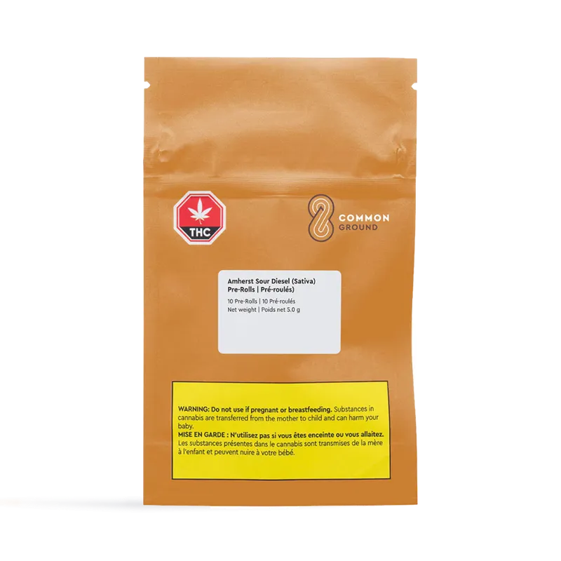 Common Ground Amherst Sour Diesel Pre-Roll 10-pack | 5g — Pre-Rolls
