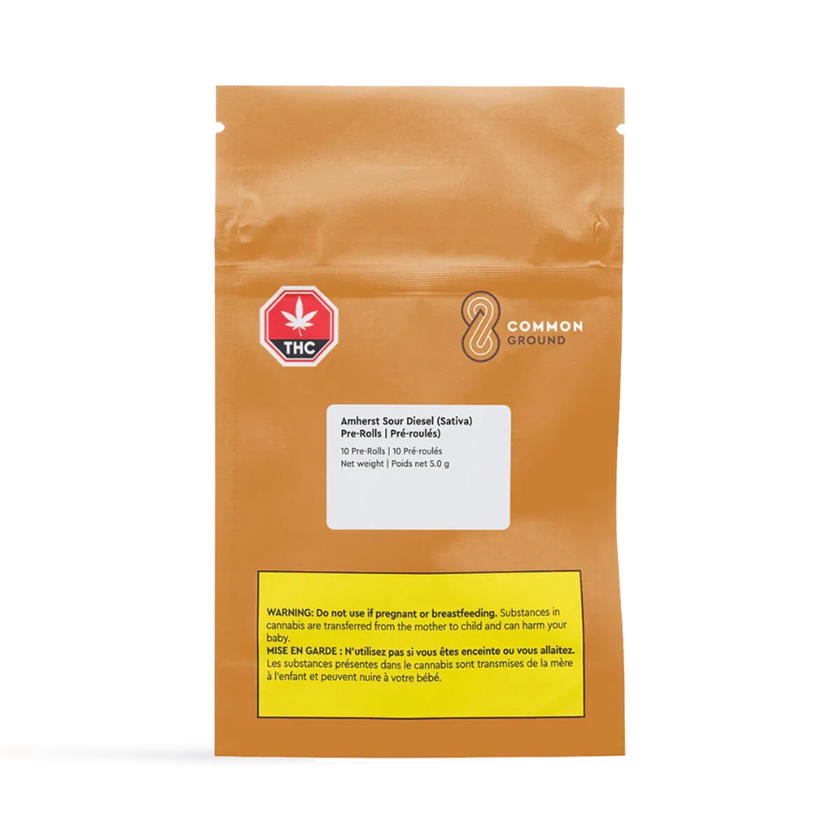 Common Ground Amherst Sour Diesel Pre-Roll 10-pack | 5g — Pre-Rolls