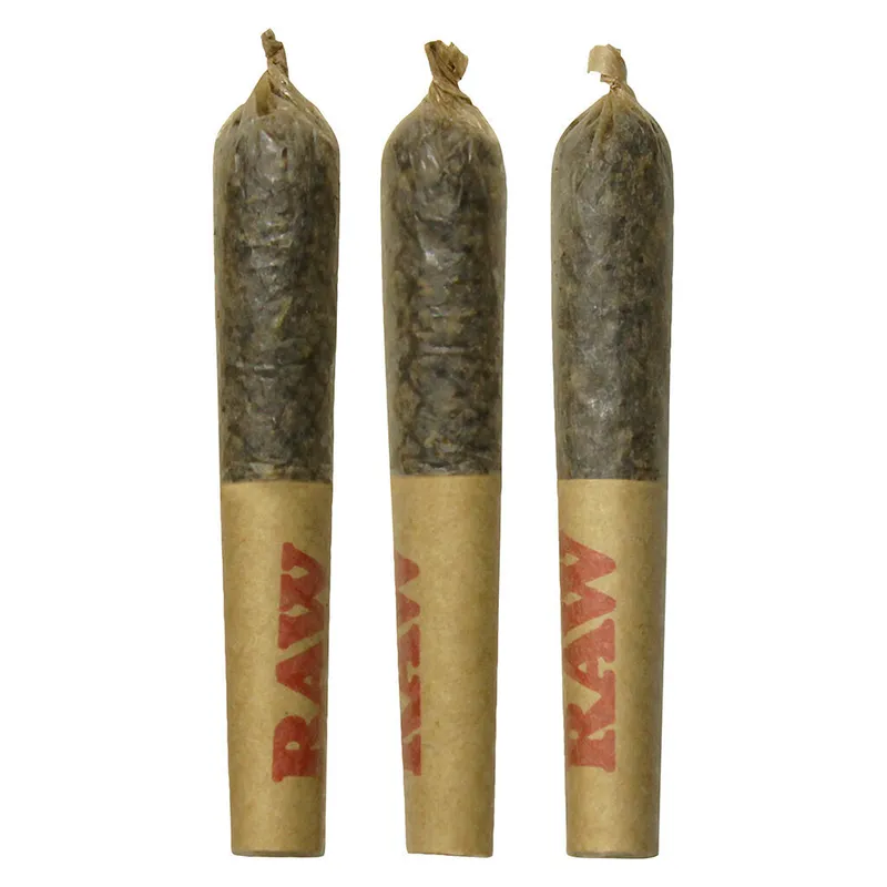 Dab Bods Sweet Island Coconut Disti Infused Joints - Hybrid - 3x0.5g — Pre-Rolls