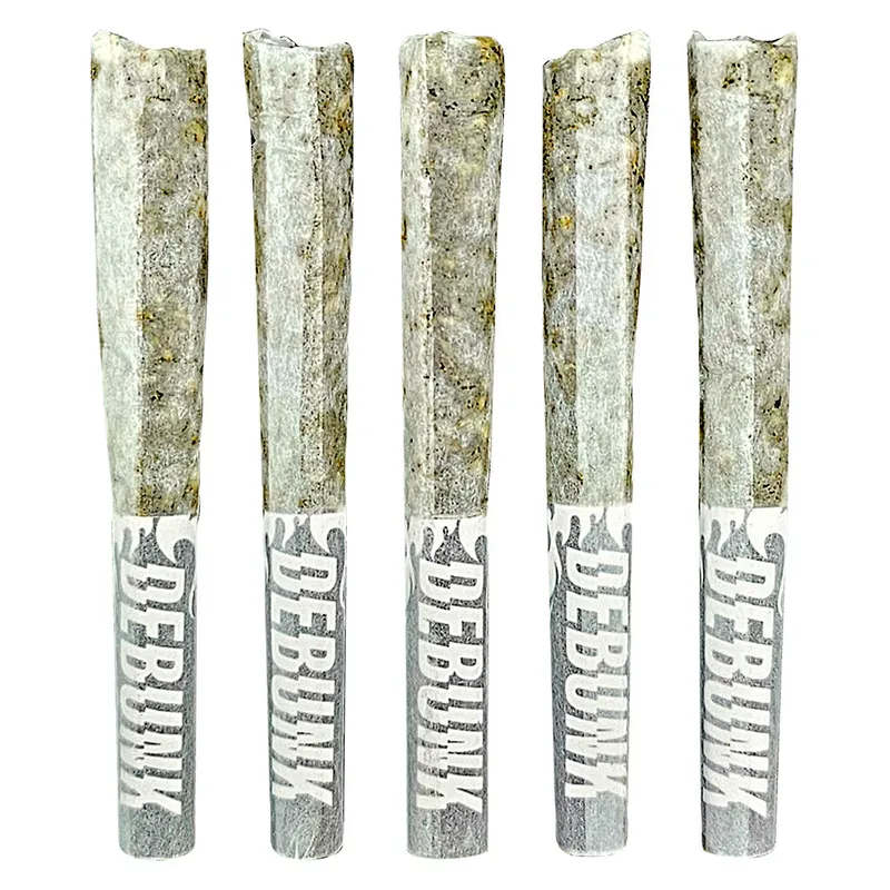 Debunk Darts: Sour ZKZ Bubble Hash Coasted THCA Diamond Infused Pre-Roll - Sativa - 5x0.5g — Pre-Rolls