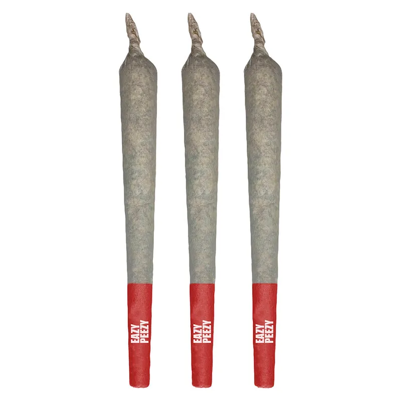 Eazy Peezy Crème Brulee Pre-Roll - Indica - 3x0.5g — Pre-Rolls