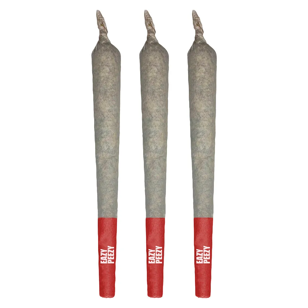 Eazy Peezy Crème Brulee Pre-Roll - Indica - 3x0.5g — Pre-Rolls