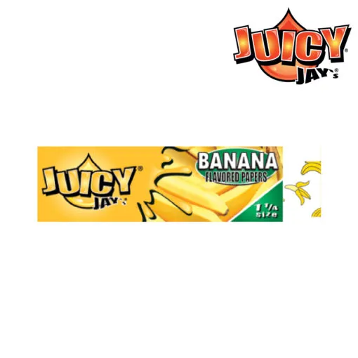 HBI Canada Juicy Jays - Banana 1 1/4" Rolling Papers — Accessories