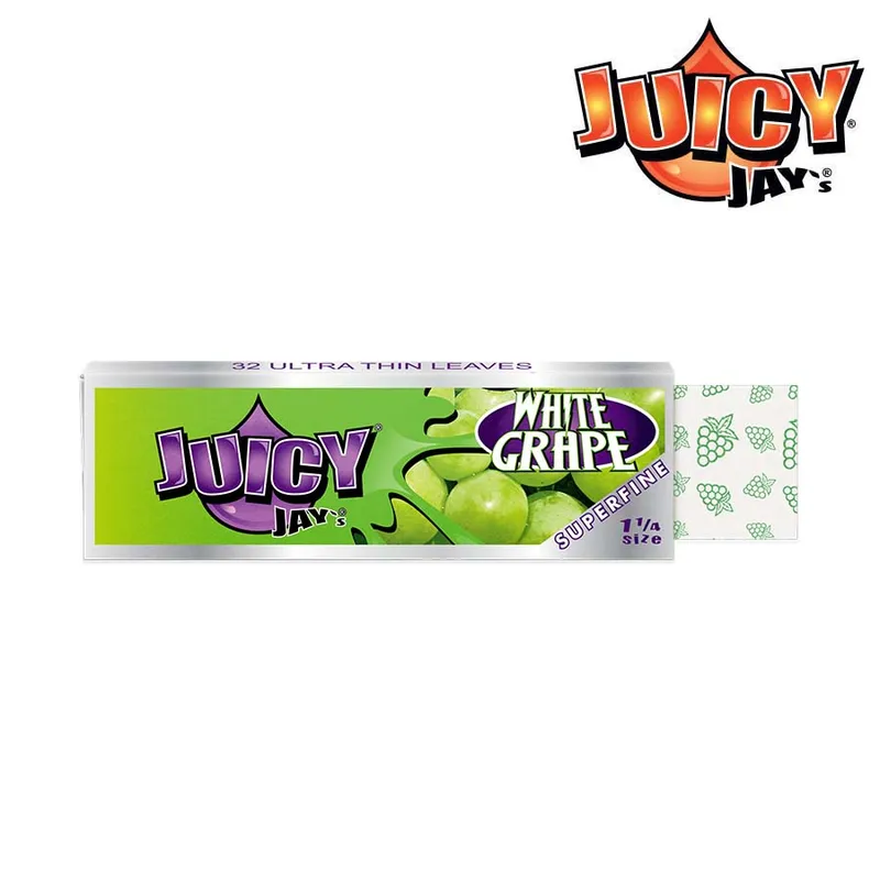 HBI Canada Juicy Jay's Super Fine White Grape Rolling Papers - 1 1/4 — Accessories