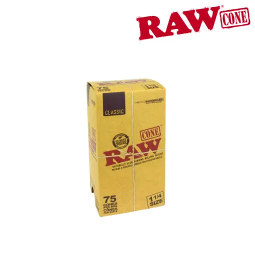 HBI Canada RAW - Classic Pre-Rolled Cones - 1 1/4"- 75 Pack — Accessories