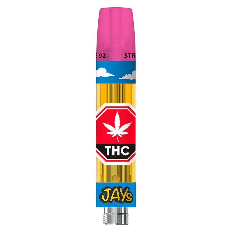 JAYS High Potency 92+ Strawberry Ripple 510 Thread Cartridge - Sativa - 0.95g — Vaporizers
