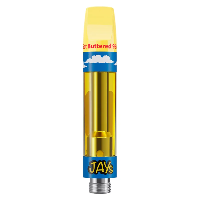JAYS High Potency 95+ 510 Thread Cartridge Get Buttered - Sativa - 0.95g — Vaporizers