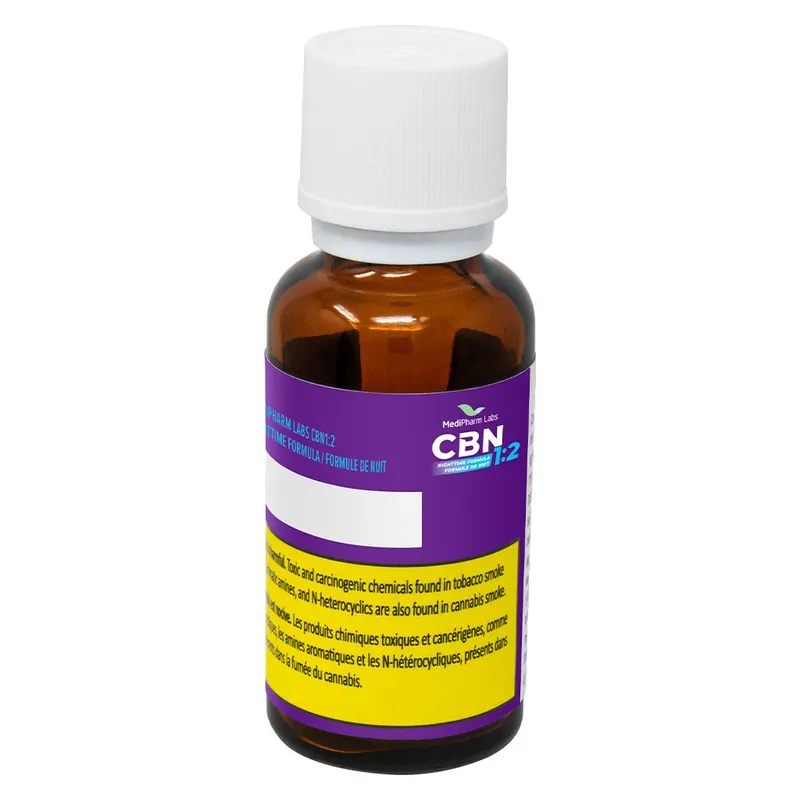 MediPharm Labs CBN 1:2 NightTime Formula Oil Blend - 30ml — Concentrates