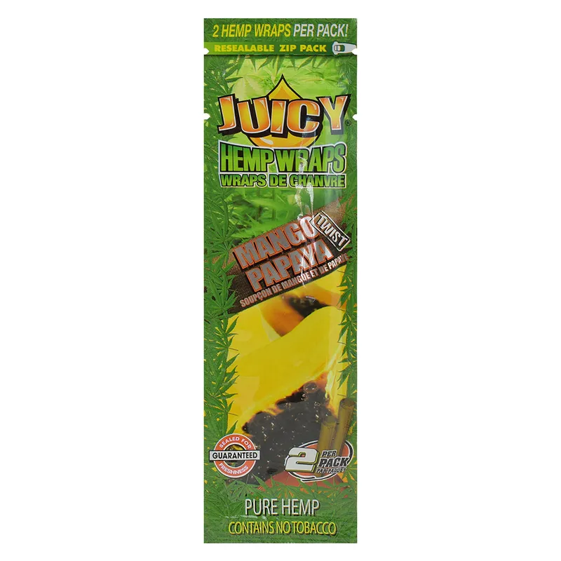 OCS Juicy Jays - Mango Papaya Twist Hemp Wraps — Accessories