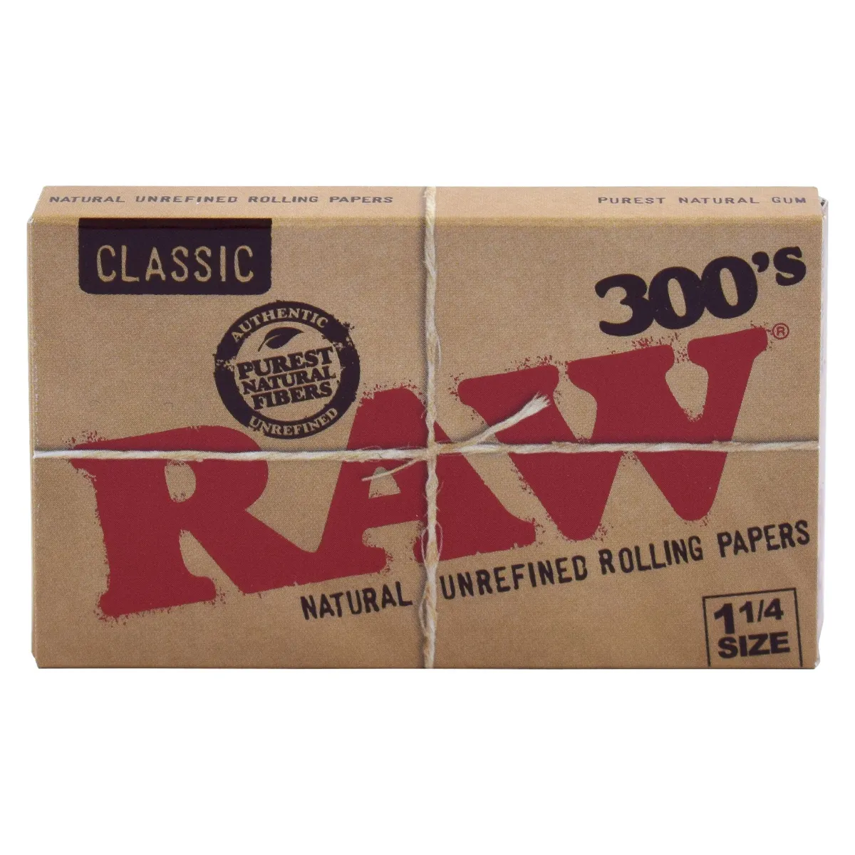 OCS RAW 300's - Natural Unrefined Rolling Papers -  1 1/4" — Accessories