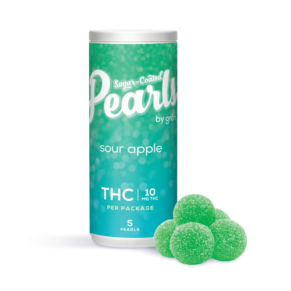 Pearls Sour Apple THC Gummies — Edibles