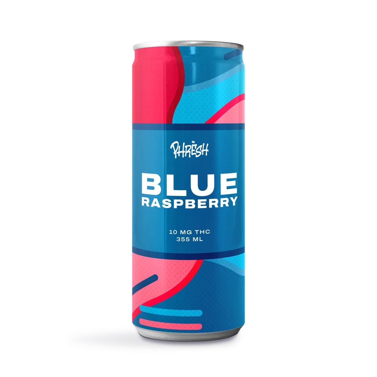 Phresh Cannabis Blue Raspberry Sparkling Beverage — Edibles