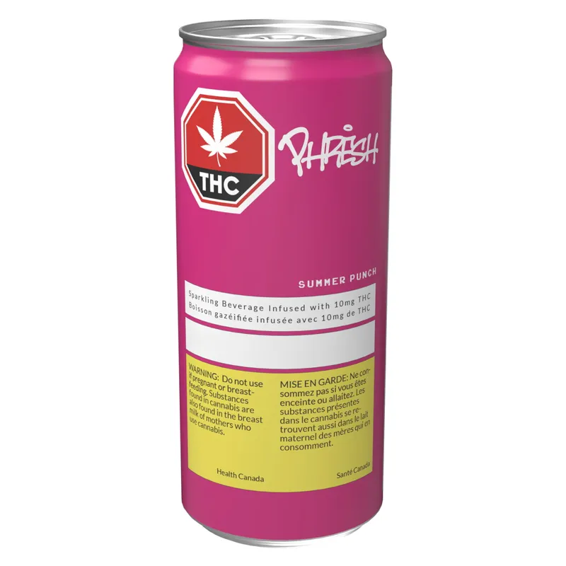 Phresh Cannabis Summer Punch Sparkling Beverage — image 2 of 2