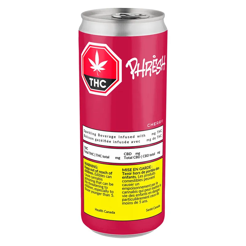 PHRESH Cherry  Sugar Free  - Hybrid - 355ml — Edibles
