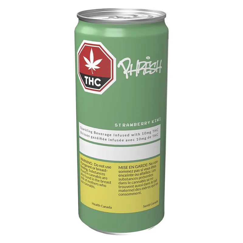PHRESH Strawberry Kiwi  Sugar Free  - Hybrid - 355ml — Edibles