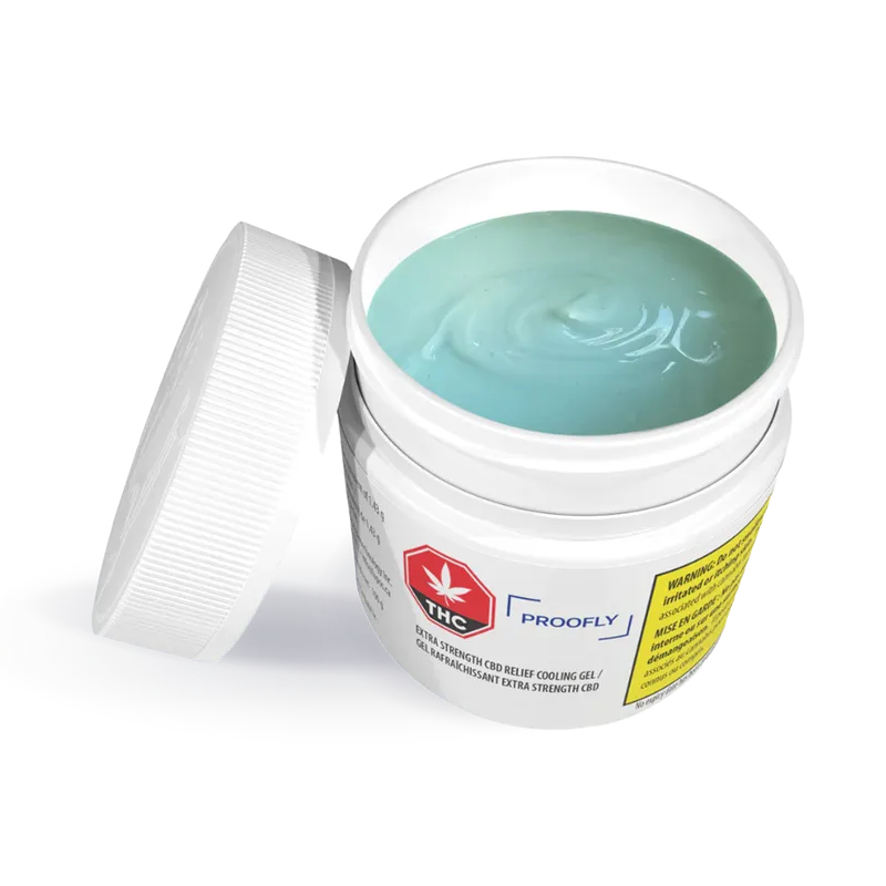 Proofly ExtraStrength CBD Relief Cooling Gel — Topicals