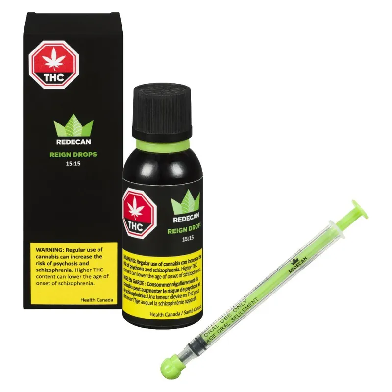 Redecan Reign Drops 15:15 THC:CBD | 30ml — image 2 of 2