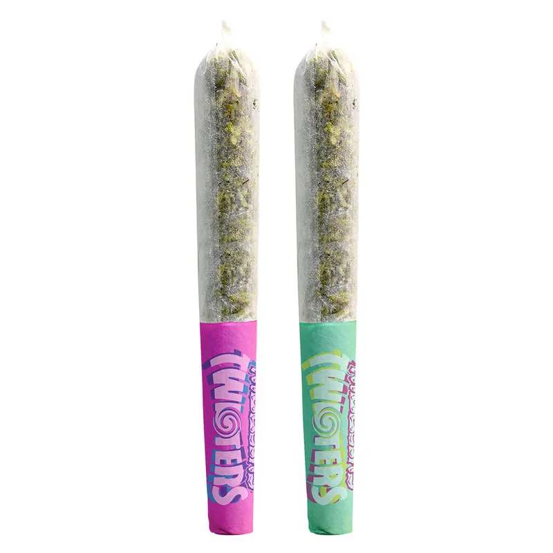 Rizzlers Twisters - Passion Plunge & Lime Frizz Infused Pre-Roll - Hybrid - 2x0.5g — Pre-Rolls