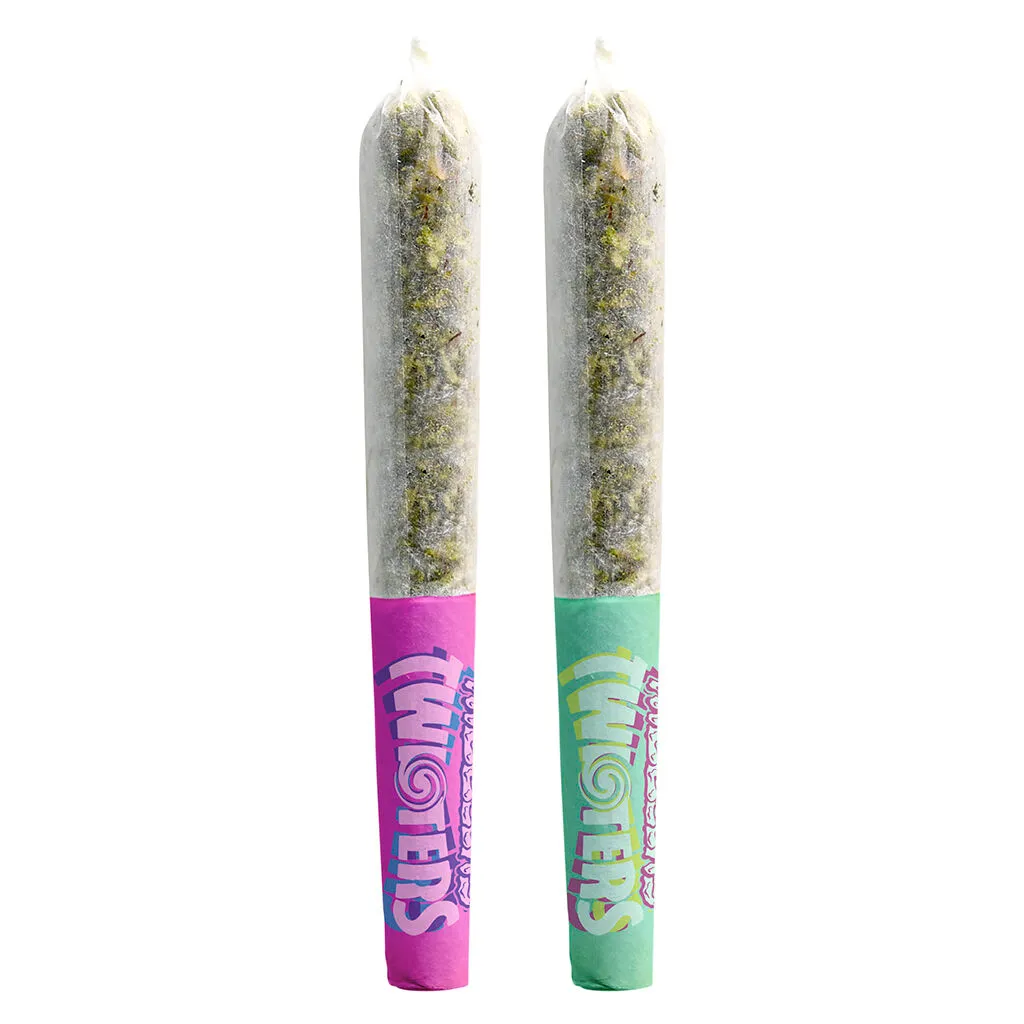 Rizzlers Twisters - Passion Plunge & Lime Frizz Infused Pre-Roll - Hybrid - 2x0.5g — Pre-Rolls
