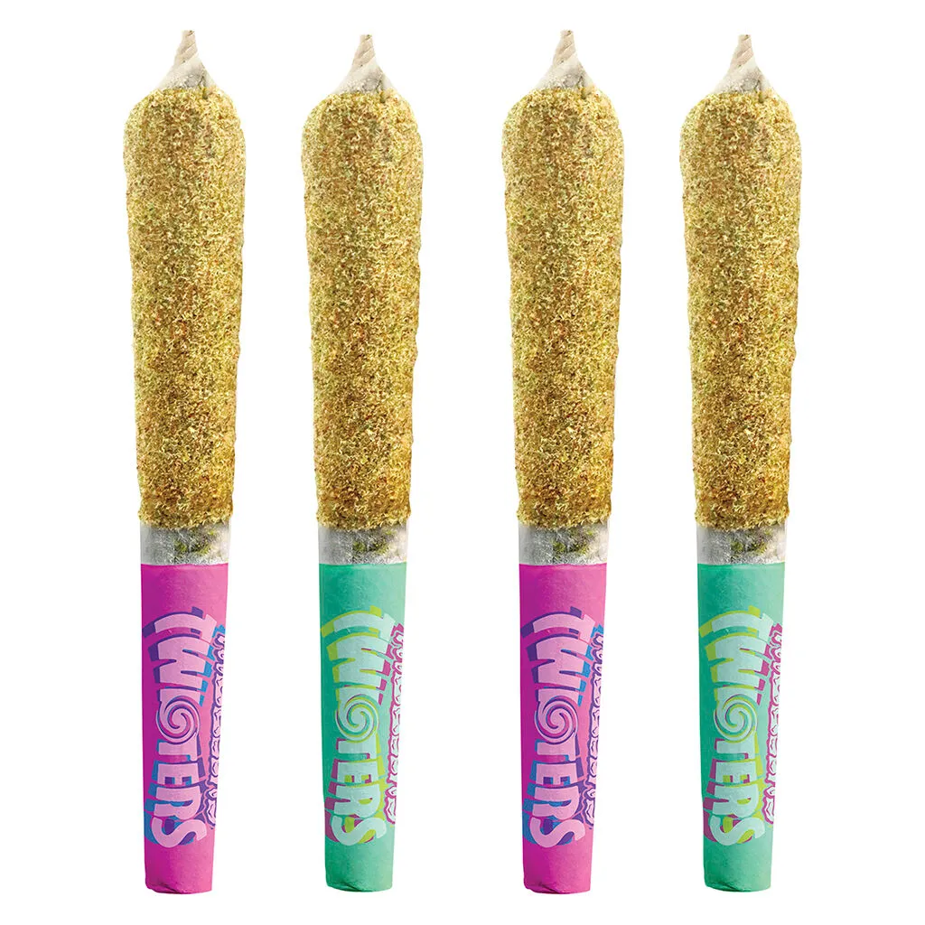 Rizzlers Twisters - Tropicoco & Watermelon Razzler M Infused Pre-Roll - Hybrid - 4x0.5g — Pre-Rolls