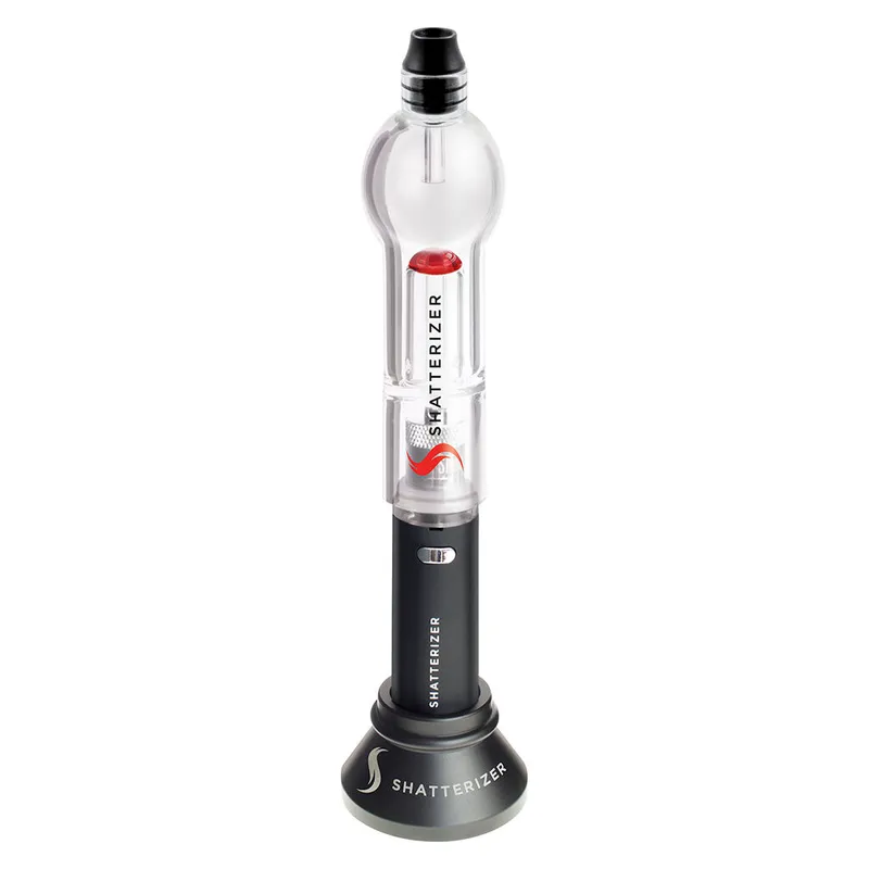 Shatterizer Bubbler Concentrate Vaporizer - Black — Vaporizers