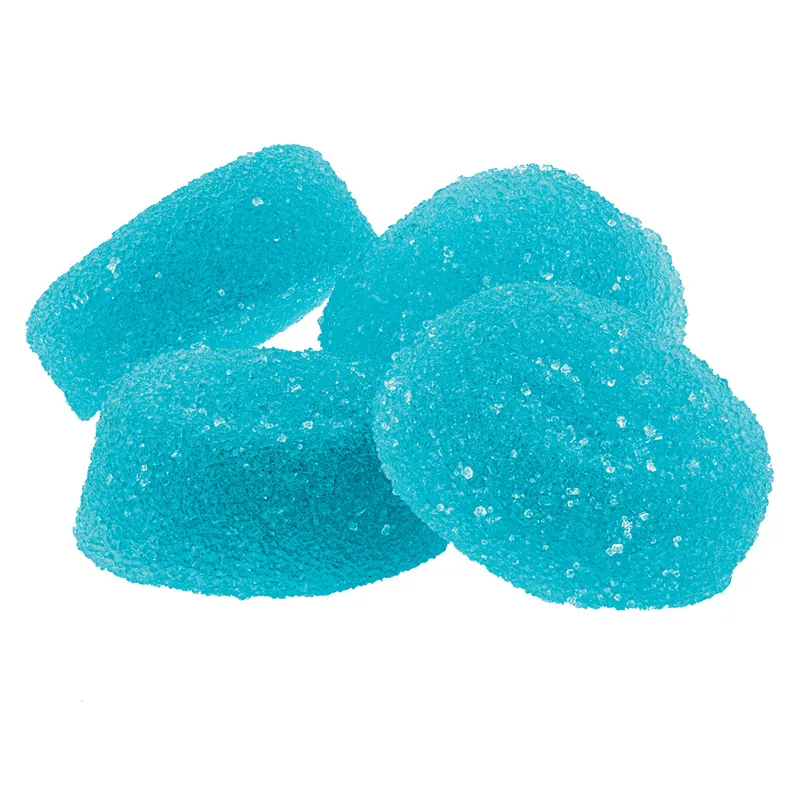 Shred'Ems 2:1 CBD Sour Blue Razzberry Indica - 4 Pack — Edibles