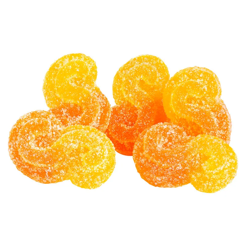 SOURZ by Spinach Peach Orange 1:1 THC:CBD - Hybrid - 5 Pack — Edibles
