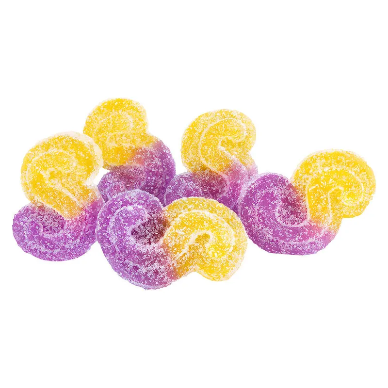 SOURZ by Spinach Peach Passionfruit 1:1:1 CBN CBD THC Gummies - Indica - 5 Pack — Edibles
