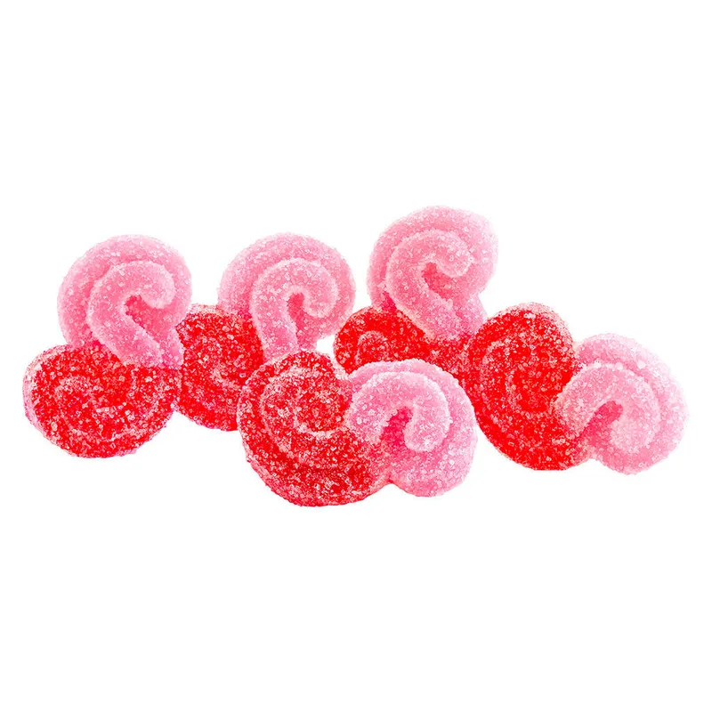 SOURZ by Spinach Strawberry Watermelon 4:1 CBG THC Gummies - Sativa - 5 Pack — Edibles