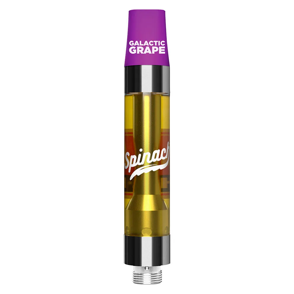 Spinach Galactic Grape 510 Thread Cartridge - Hybrid - 1.2g — Vaporizers
