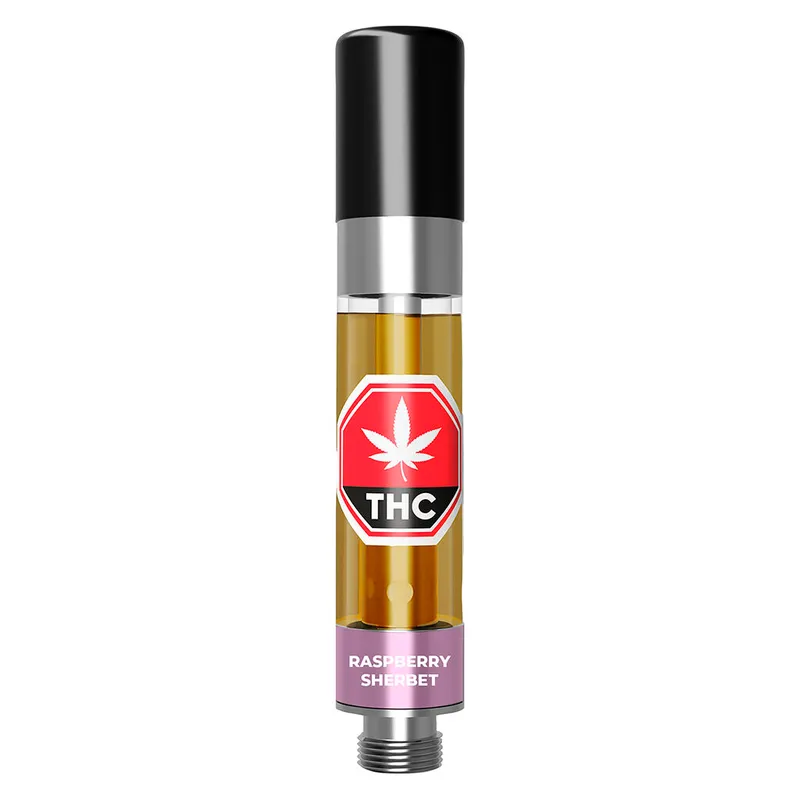 Weed Me Max Raspberry Sherb 510 Thread Cartridge - Hybrid - 1g — Vaporizers
