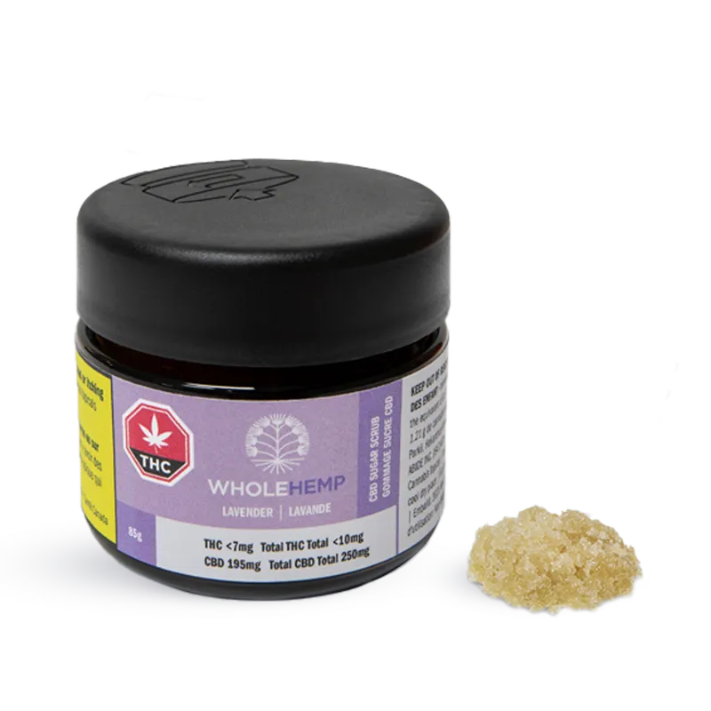 WholeHemp CBD Sugar Scrub — Topicals