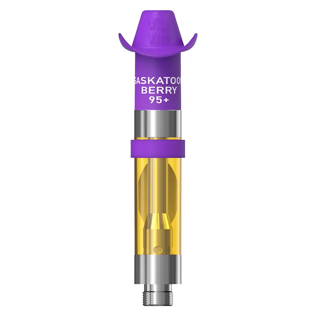Wild West 95+ Saskatoon Berry Liquid Diamonds 510 - Indica - 0.95g — Vaporizers