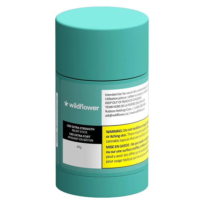 Wildflower CBD Extra Strength Relief Stick - Hybrid - 60g — Topicals