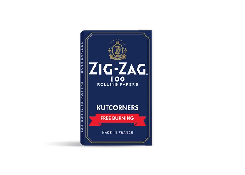 Zig-Zag Blue Papers Kutcorners — Accessories